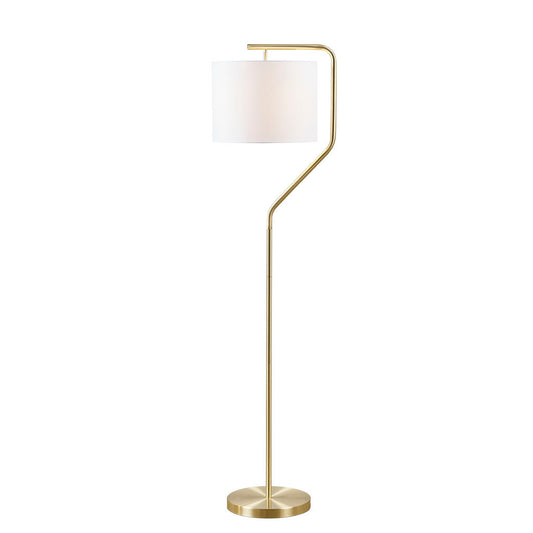 Bending Gold Floor Lamp