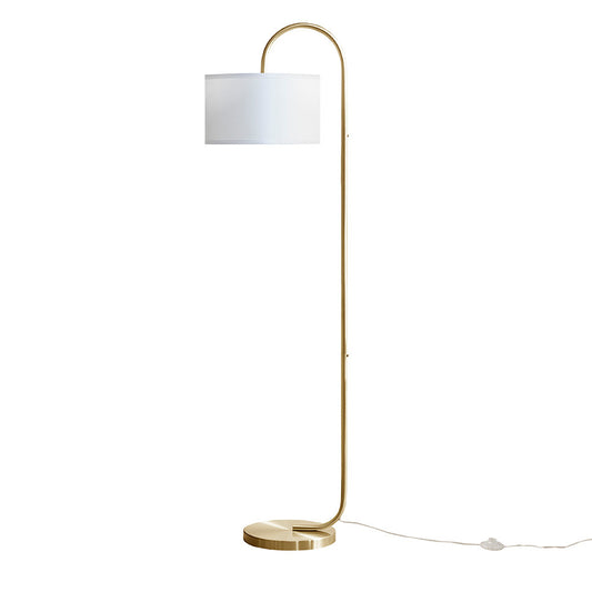 Double Arch Gold Floor Lamp